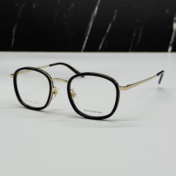 NEW GUCCI EYEGLASSES GG0678OA 001 ROUND EYEWEAR - Picture 2 of 10
